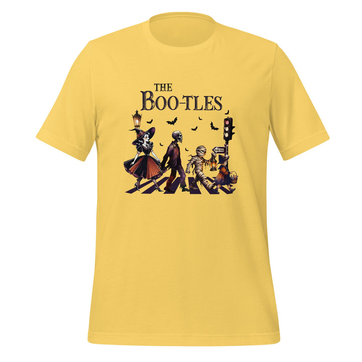 The Boo-tles Unisex Premium Halloween T-shirt - Yellow / S - ArtyKoala