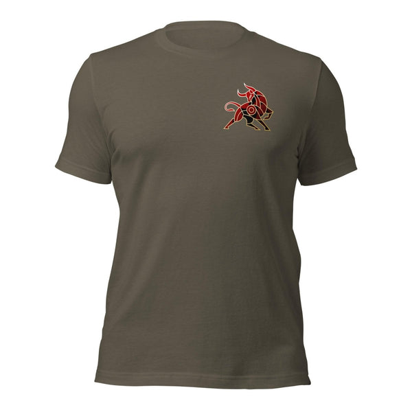 The Bull Graphic Tee - Army - S - ArtyKoala