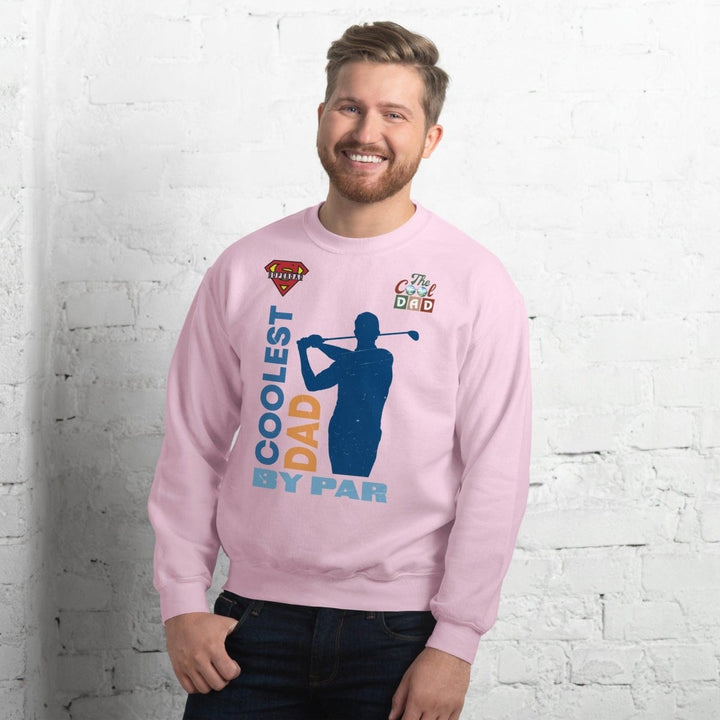 The cool Dad By Par Graphic Sweatshirt - Sand - S - ArtyKoala