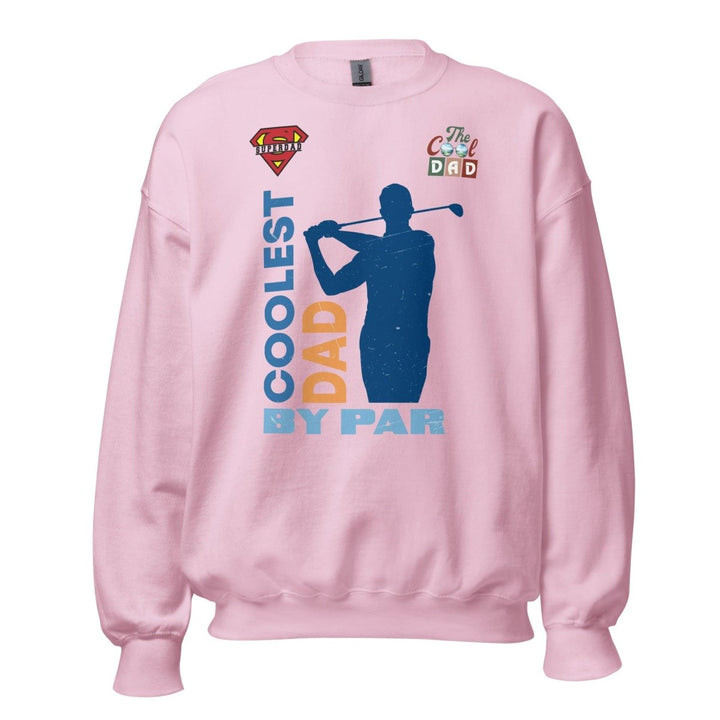 The cool Dad By Par Graphic Sweatshirt - Light Pink - S - ArtyKoala