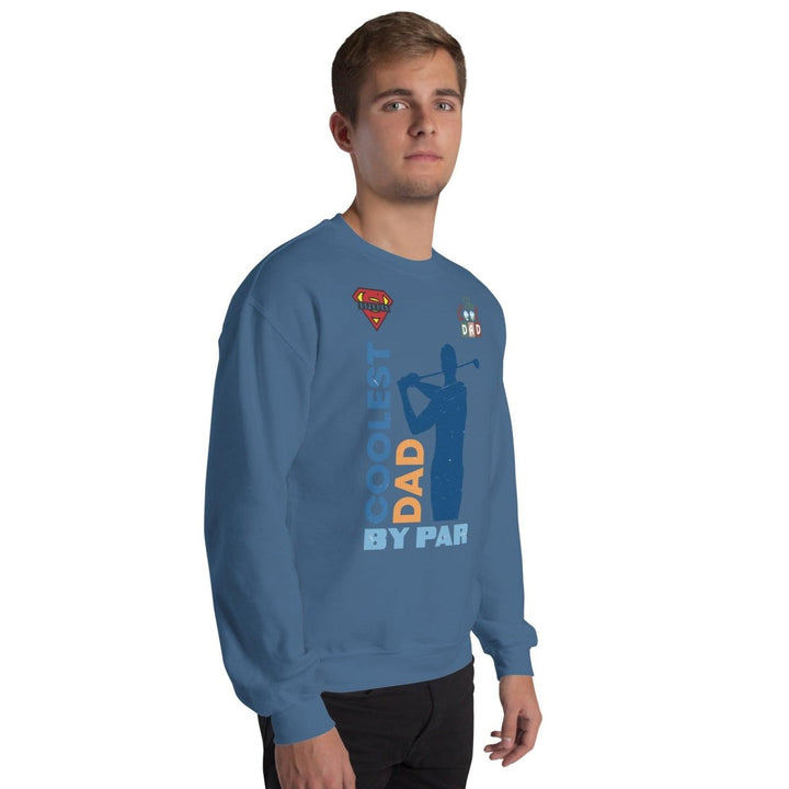 The cool Dad By Par Graphic Sweatshirt - Military Green - S - ArtyKoala