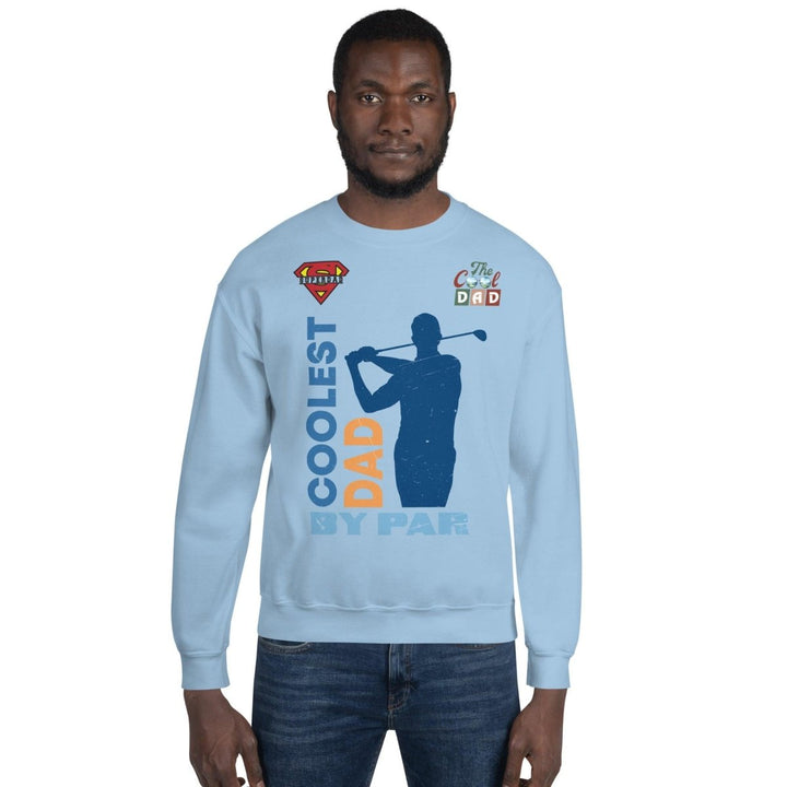 The cool Dad By Par Graphic Sweatshirt - Light Blue - S - ArtyKoala