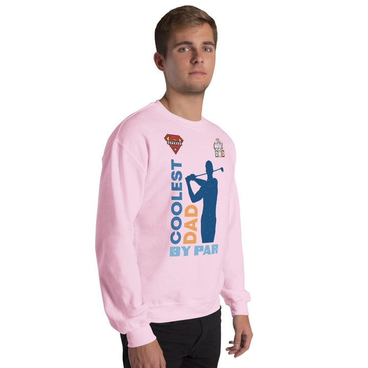 The cool Dad By Par Graphic Sweatshirt - Light Pink - S - ArtyKoala