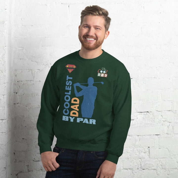 The cool Dad By Par Graphic Sweatshirt - Indigo Blue - S - ArtyKoala