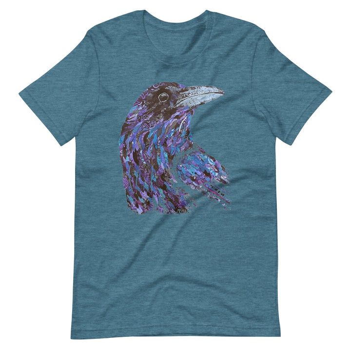 The Crow Head Man T-Shirt - ArtyKoala