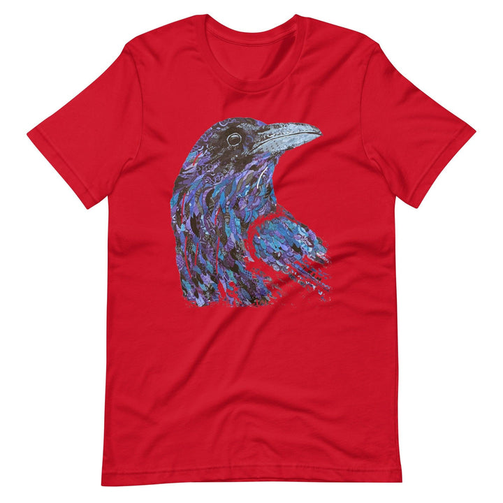 The Crow Head Man T-Shirt - ArtyKoala