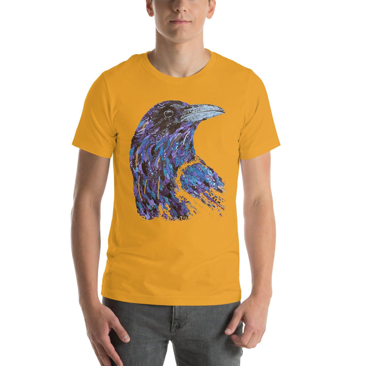 The Crow Head Man T-Shirt - ArtyKoala