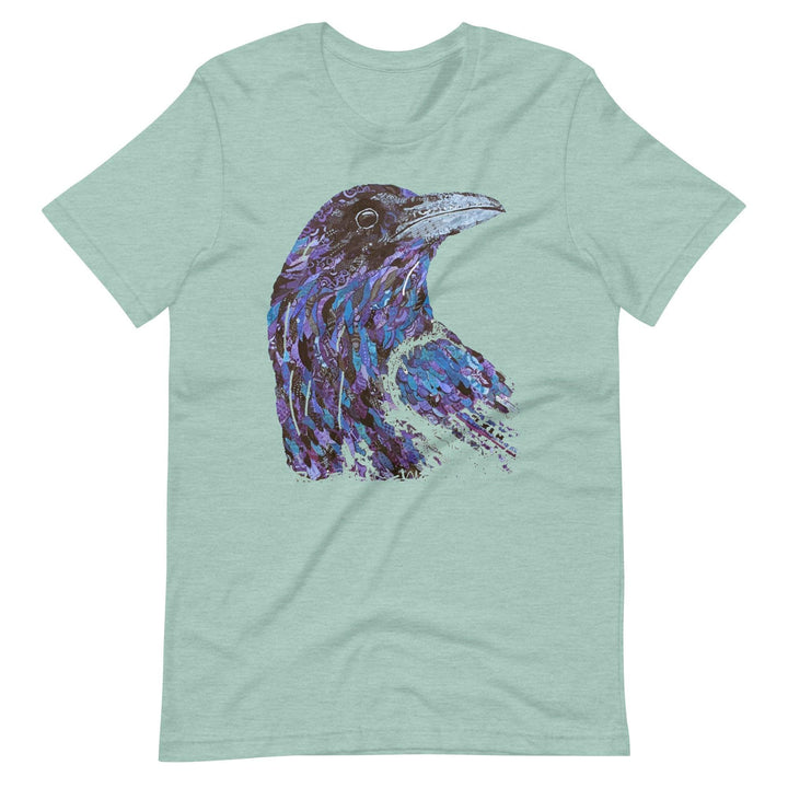 The Crow Head Man T-Shirt - ArtyKoala