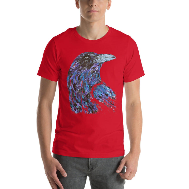 The Crow Head Man T-Shirt - ArtyKoala