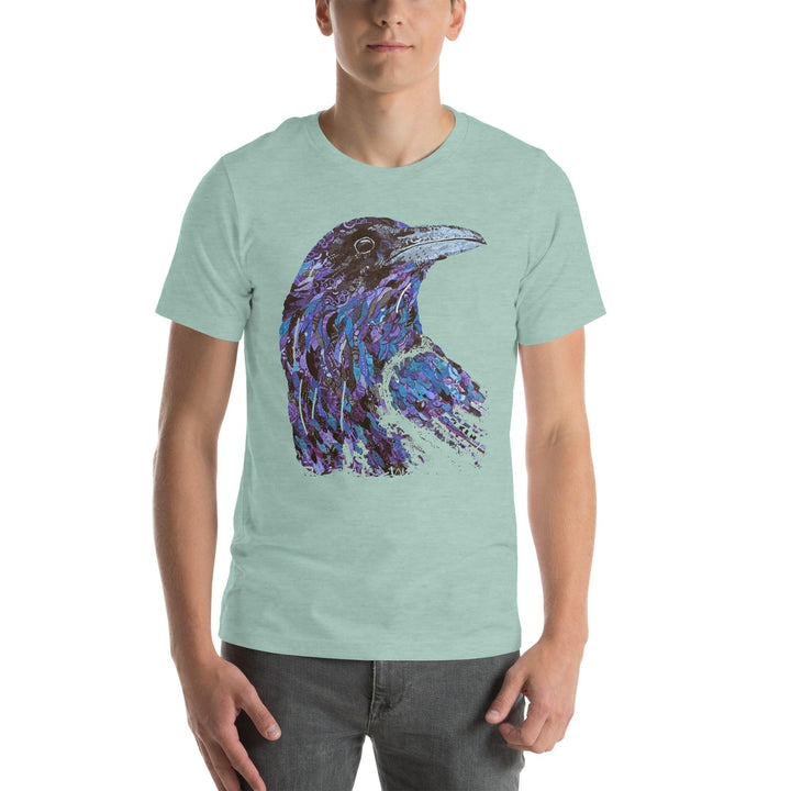 The Crow Head Man T-Shirt - ArtyKoala