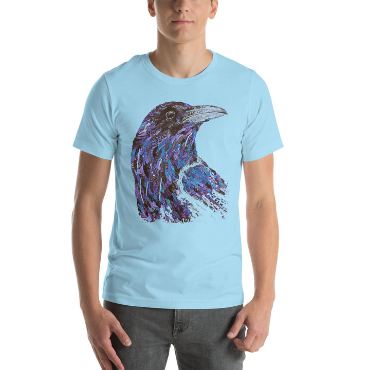 The Crow Head Man T-Shirt - ArtyKoala