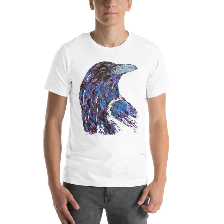 The Crow Head Man T-Shirt - ArtyKoala