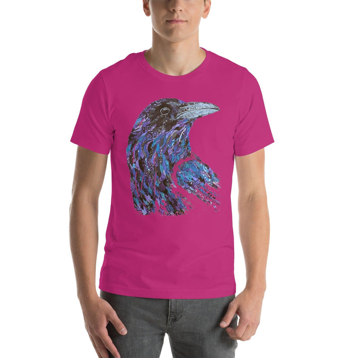 The Crow Head Man T-Shirt - ArtyKoala