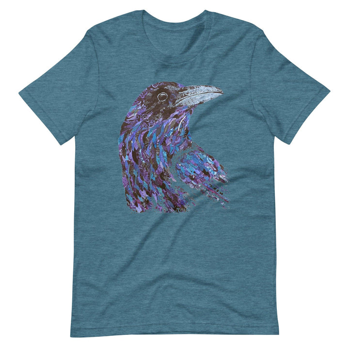 The Crow Head Woman T-Shirt - ArtyKoala