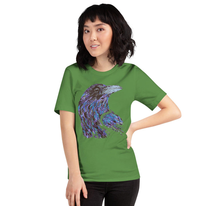 The Crow Head Woman T-Shirt - ArtyKoala