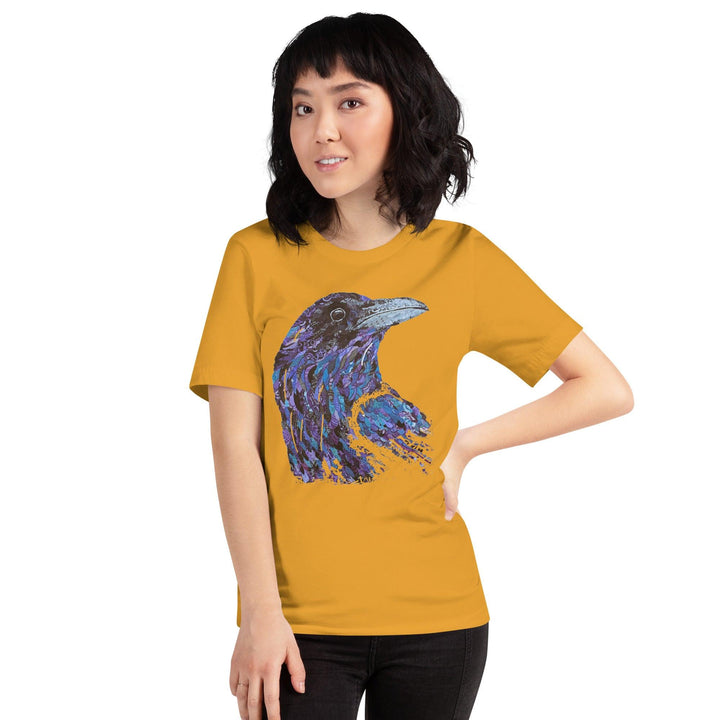 The Crow Head Woman T-Shirt - ArtyKoala