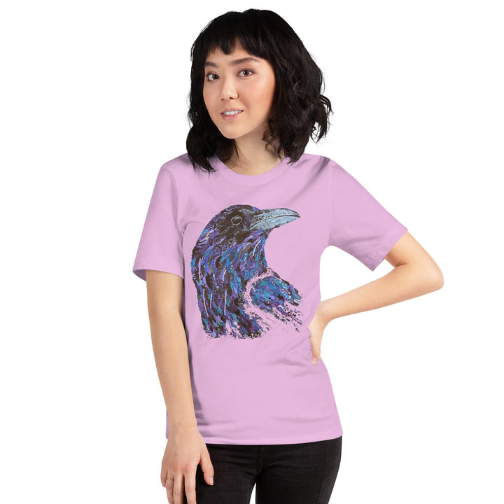 The Crow Head Woman T-Shirt - ArtyKoala