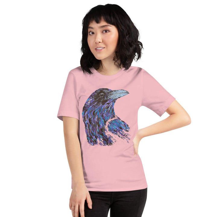 The Crow Head Woman T-Shirt - ArtyKoala