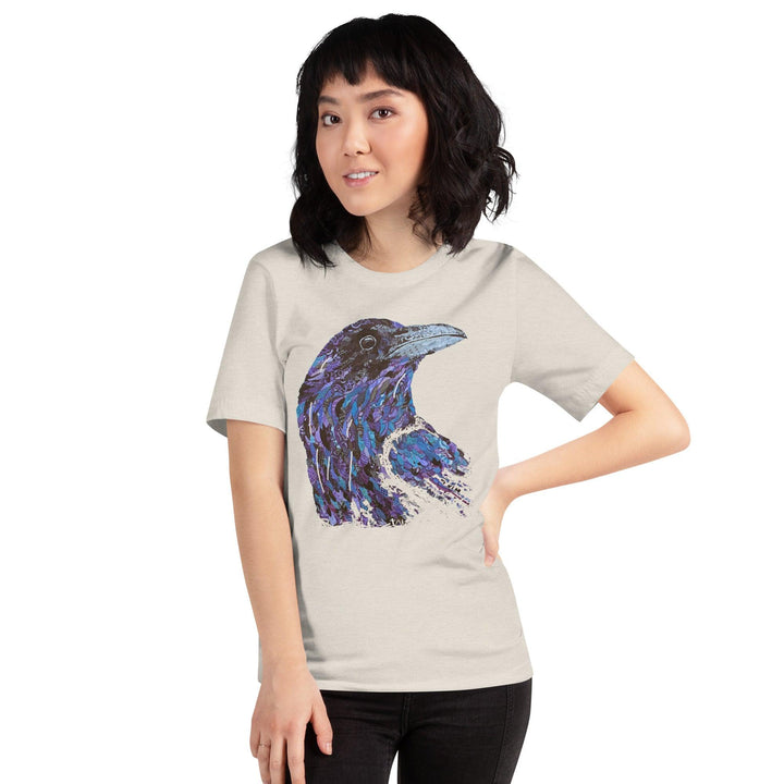 The Crow Head Woman T-Shirt - ArtyKoala