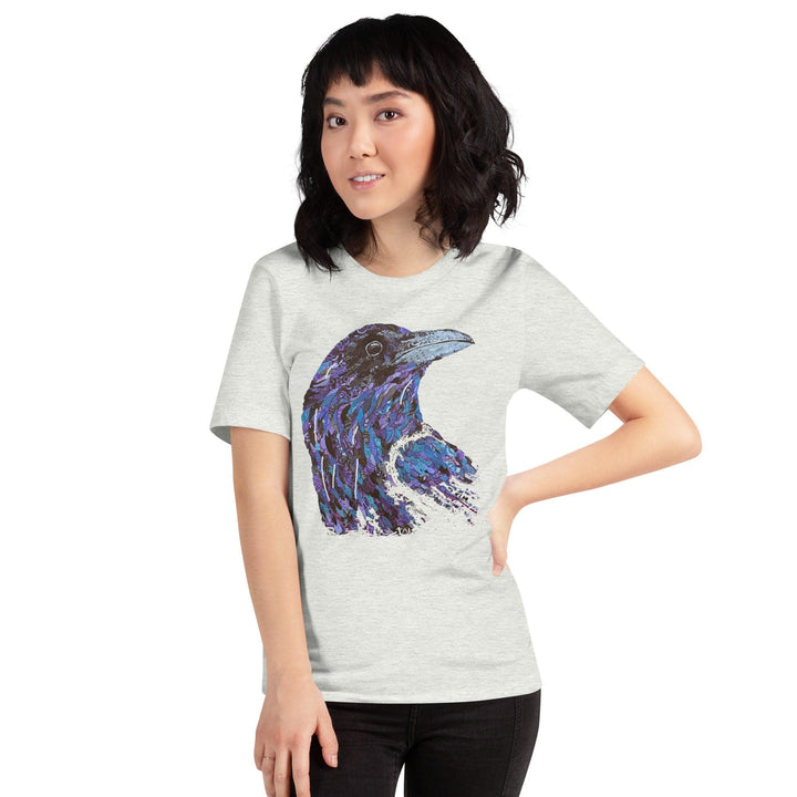 The Crow Head Woman T-Shirt - ArtyKoala