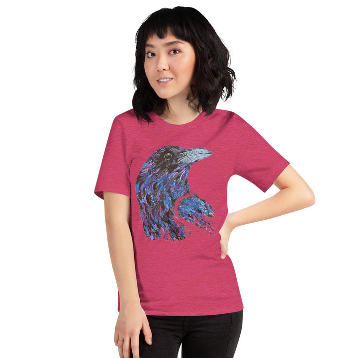 The Crow Head Woman T-Shirt - ArtyKoala