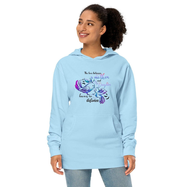 The Love Between Women Graphic Hoodie - Blue Aqua - S - ArtyKoala