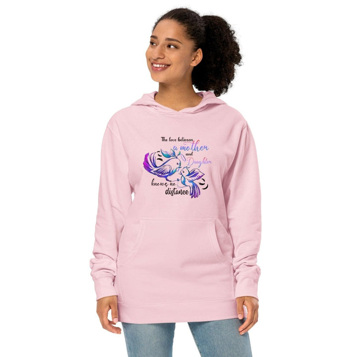 The Love Between Women Graphic Hoodie - Light Pink - S - ArtyKoala