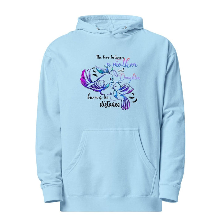 The Love Between Women Graphic Hoodie - Blue Aqua - S - ArtyKoala