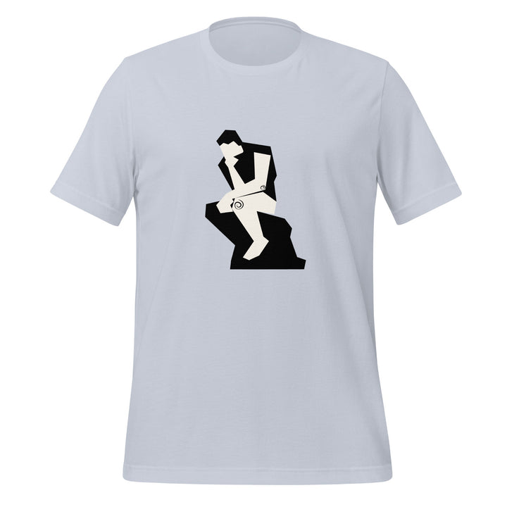 The Thinker Premium Unisex T-shirt - Light Blue / S - ArtyKoala