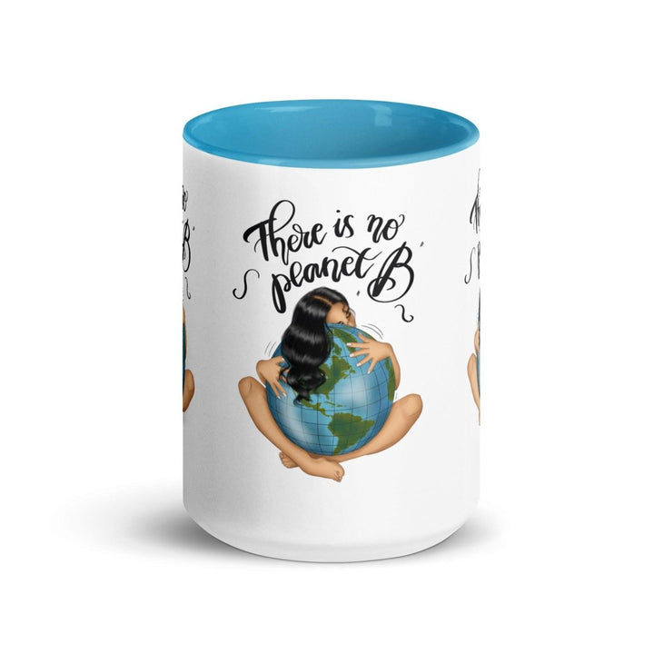There is no planet Colorful Print Mug - Blue - 15 oz - ArtyKoala