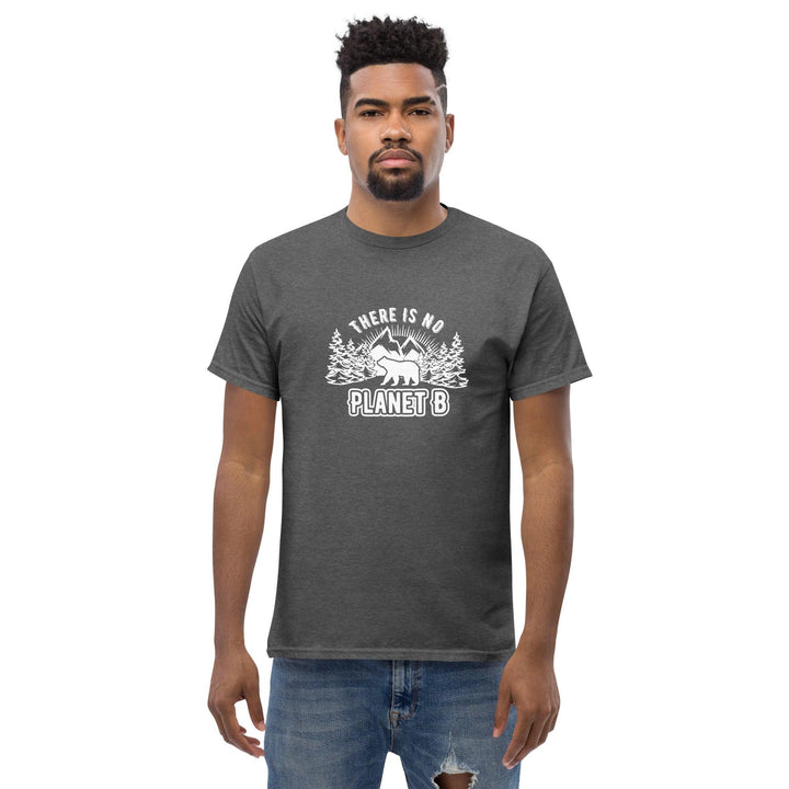 Theris No Planet B Man classic premium cotton tee - ArtyKoala