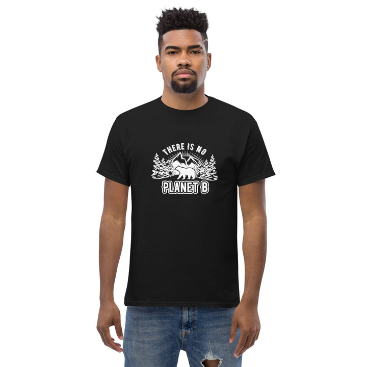 Theris No Planet B Man classic premium cotton tee - ArtyKoala