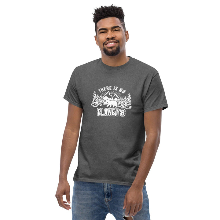 Theris No Planet B Man classic premium cotton tee - ArtyKoala