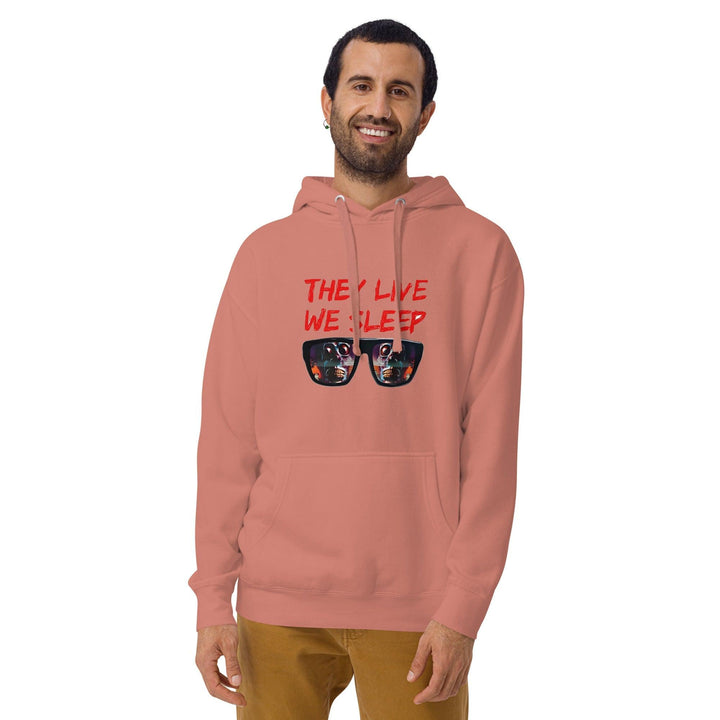 They Live We Sleep Unisex Premium Hoodie - ArtyKoala