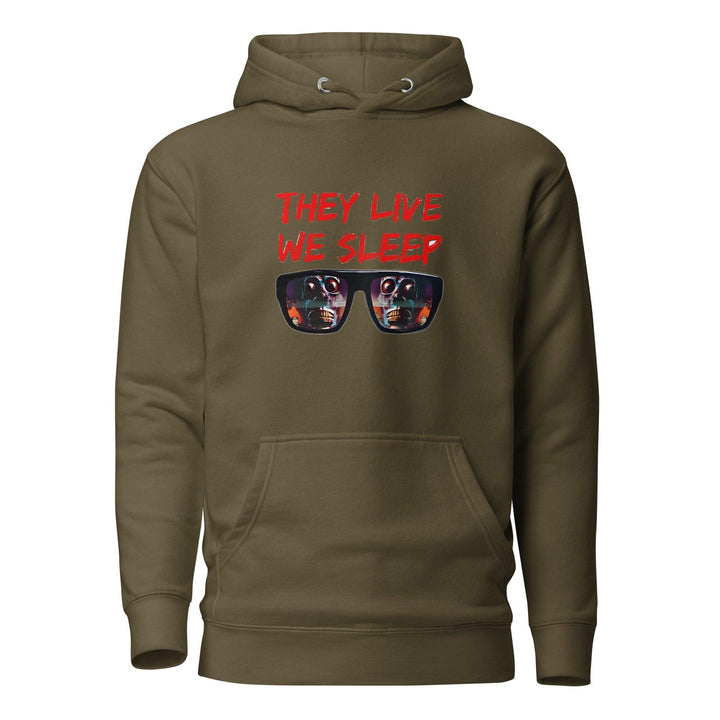 They Live We Sleep Unisex Premium Hoodie - ArtyKoala