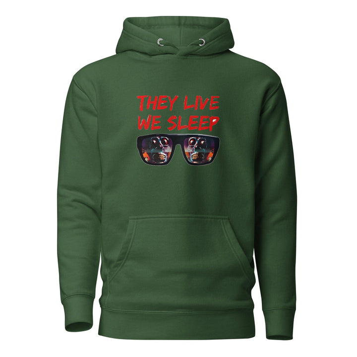 They Live We Sleep Woman Hoodie - ArtyKoala