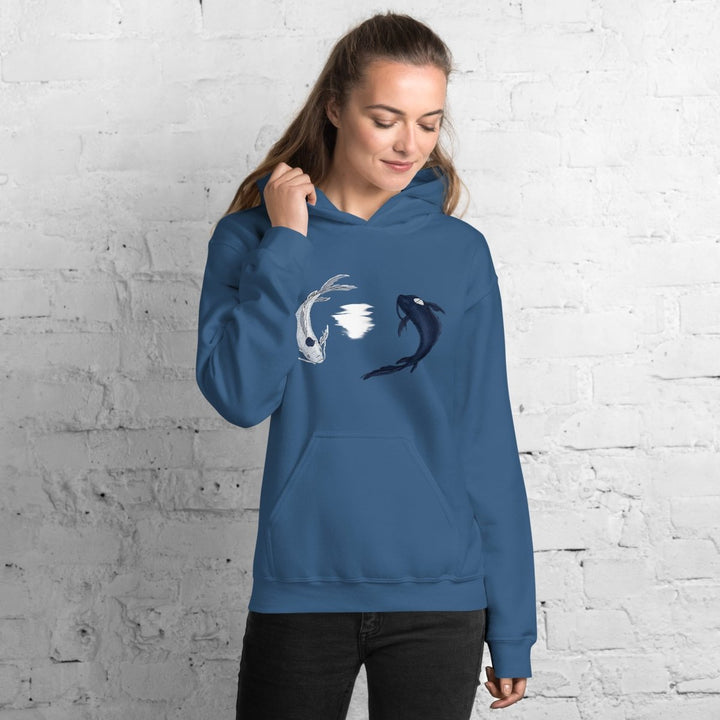 Tui La Avatar Graphic Hoodie - Heather Sport Dark Navy - S - ArtyKoala