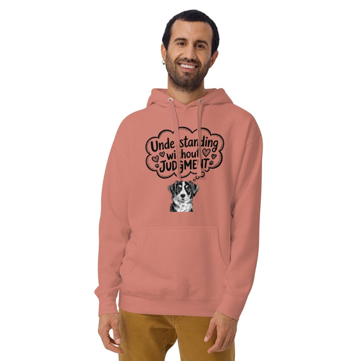 Understanding Without Judgment Graphic Hoodie - Black - S - ArtyKoala