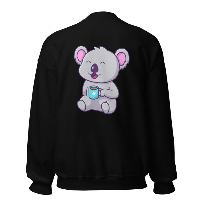 Koala Sleeping in a Cup Unisex Premium Sweatshirt - ArtyKoala