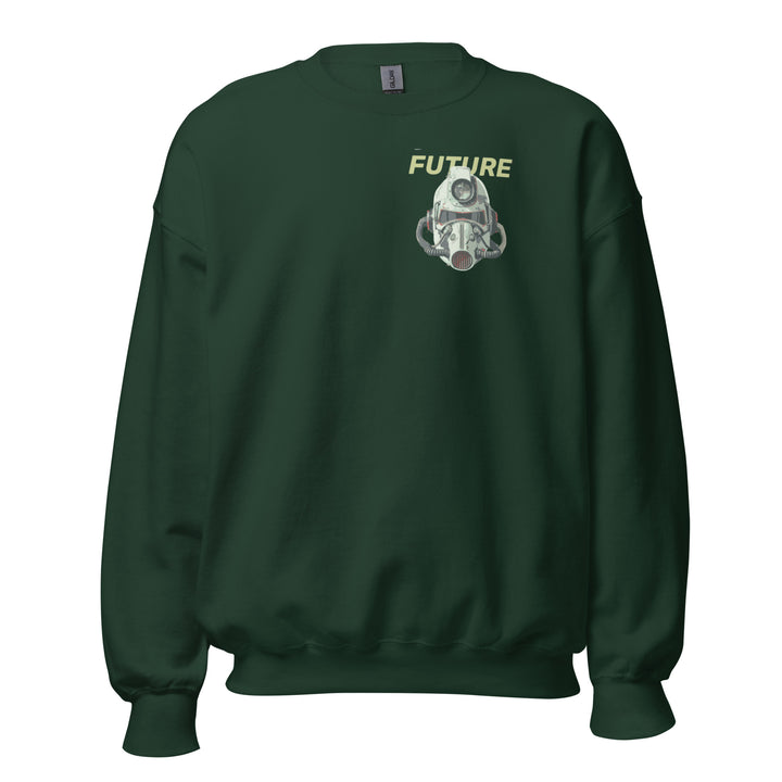 Future Surveiliance Man Unisex Premium Sweatshirt - Forest Green / S - ArtyKoala