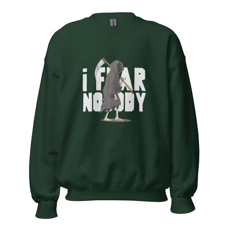 I Fear Nobody Unisex Premium Sweatshirt - Forest Green / S - ArtyKoala