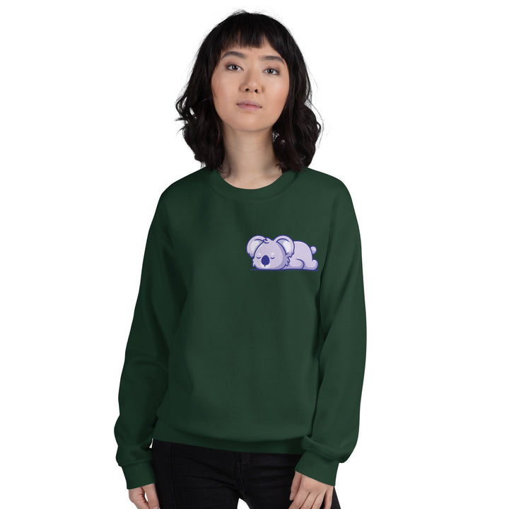 Sleepy Koala Unisex Premium Sweatshirt - ArtyKoala