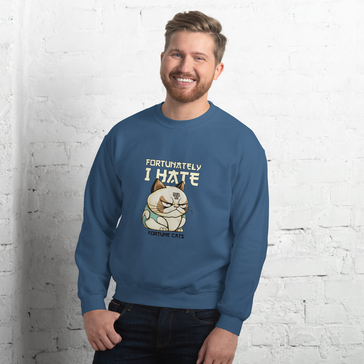 Fortunately I Hate Unisex Premium Sweatshirt - ArtyKoala