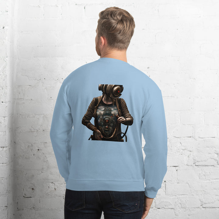 Cybernetics Head Unisex Premium Sweatshirt - ArtyKoala