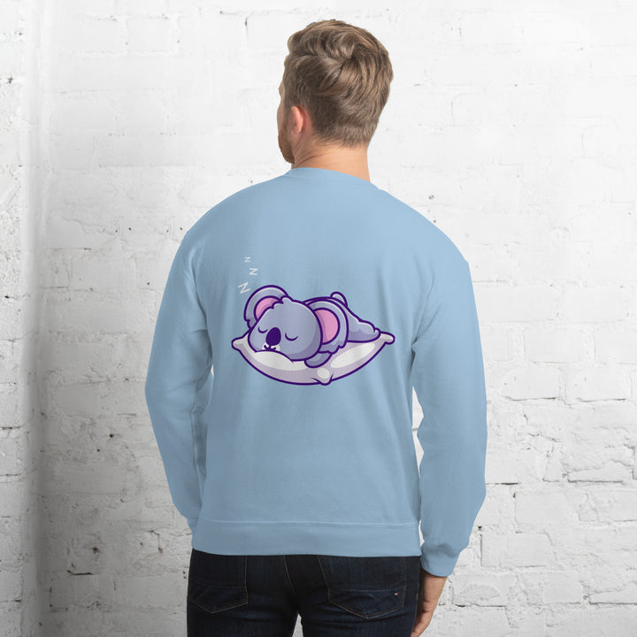 Sleepy Koala Unisex Premium Sweatshirt - ArtyKoala