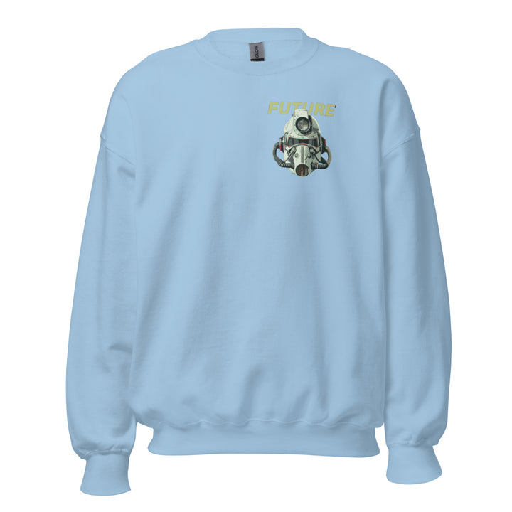 Future Surveiliance Man Unisex Premium Sweatshirt - Light Blue / S - ArtyKoala