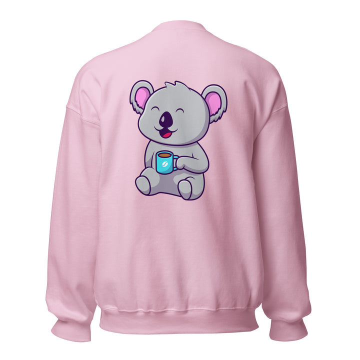 Koala Sleeping in a Cup Unisex Premium Sweatshirt - ArtyKoala