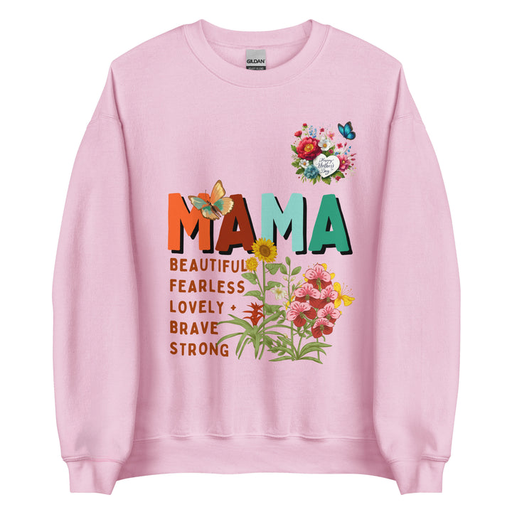 Beautiful Mama Women Premium Sweatshirt - Light Pink / S - ArtyKoala