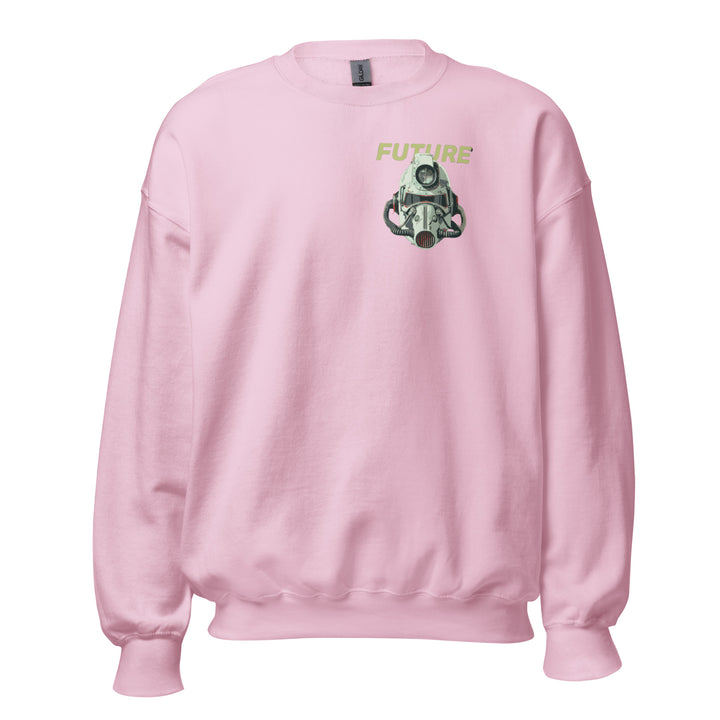 Future Surveiliance Man Unisex Premium Sweatshirt - Light Pink / S - ArtyKoala