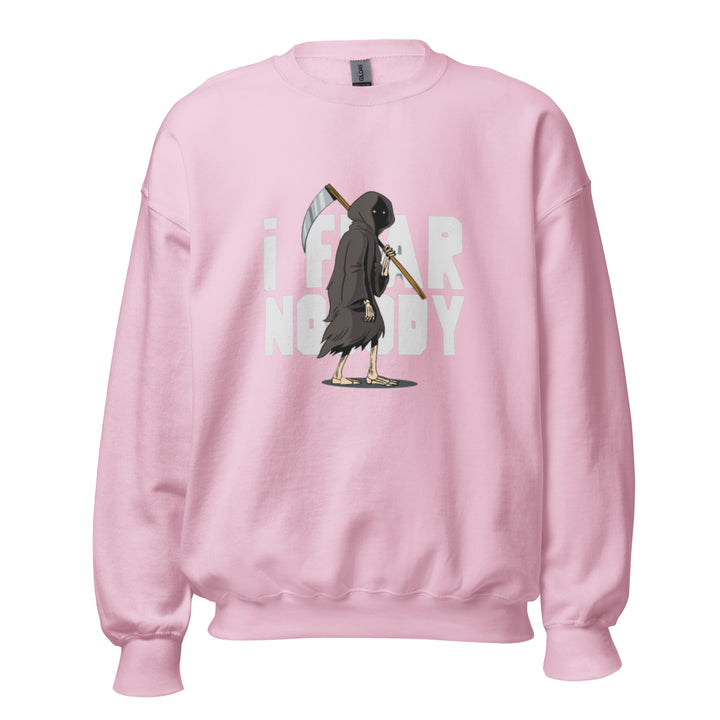 I Fear Nobody Unisex Premium Sweatshirt - Light Pink / S - ArtyKoala